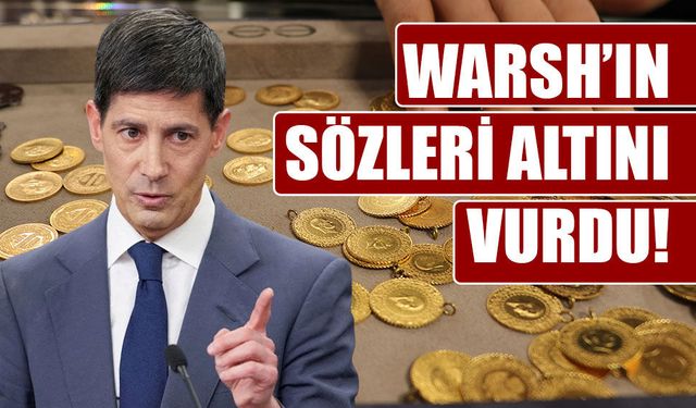 Fed Başkanı Warsh’ın faiz mesajı altını vurdu: Kayıp yüzde 1’i aştı