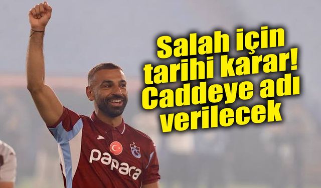 Salah için belediyeden sürpriz karar! Mohamed Salah’ın adını caddeye verecekler!