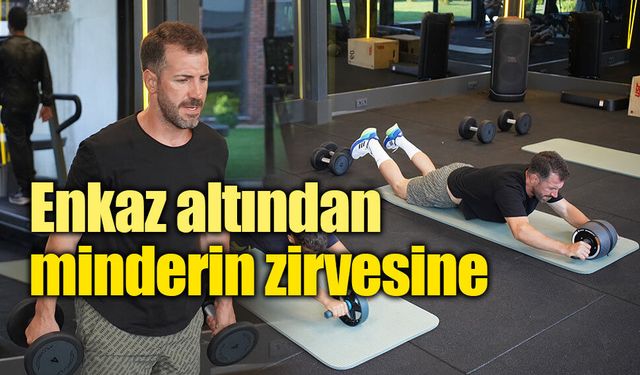 Enkaz altından minderin zirvesine