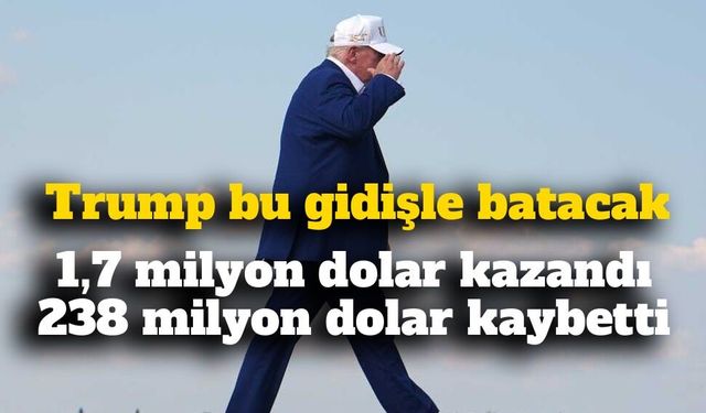 Trump’ın medya şirketi batıyor mu? 1,7 milyon dolar gelire 238 milyon dolar zarar