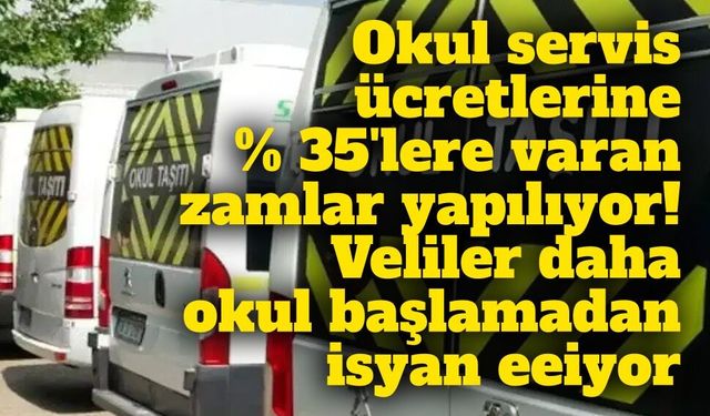 Okul servisi cep yakıyor! Veliler belediyelerden çözüm bekliyor
