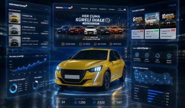 Galeriler İçin Araç Tedarikinde Dijital Kolaylık: Online İhale