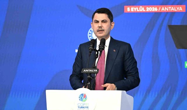Bakan Kurum'dan COP31 sonrası EXPO alanı açıklaması: 'Burası 7 gün 24 saat işleyen, Antalya'ya değer katan bir tesis olacak'