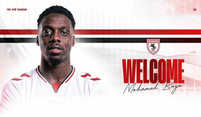 Bayo resmen Samsunspor'da
