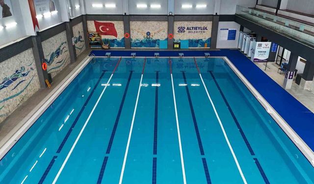 Gazi Mustafa Kemal Atatürk spor kompleksi kış sezonuna hazır