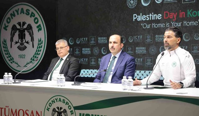 Konyaspor ile Filistin Milli Takımı arasında oynanacak maç için hazırlıklar tamam
