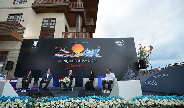 Petek Genç, Cumhurbaşkanı Erdoğan'ı ağırladı
