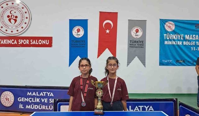 Şahinbey'in minik raketlerinden bölge ikinciliği
