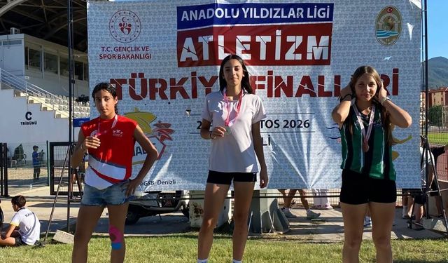 Sivaslı atlet Türkiye şampiyonu oldu