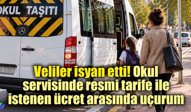 Okul servisinde fiyat makası açıldı! 48 bin TL’lik tarifeye karşı 140 bin TL talep