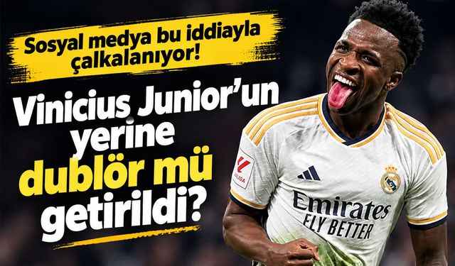 Vinicius Junior hakkında akılalmaz komplo teorisi! “Öldürüldü, yerine dublörü getirildi”