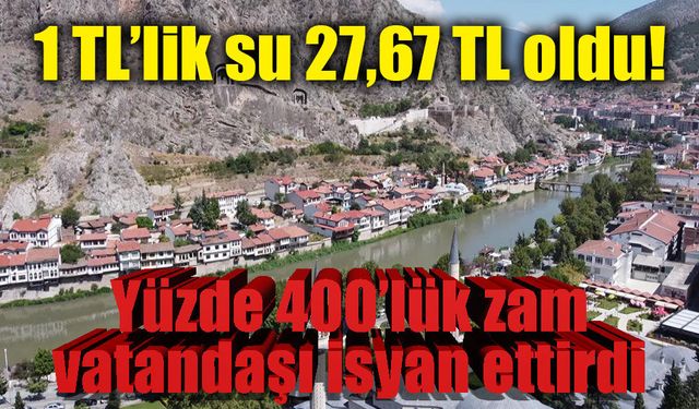 Su 3 yıl önce 1 TL'den satılıyordu, şimdi fiyatı doğalgaz ve elektriği geçti!