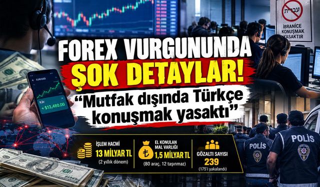 Forex vurgununda şok detaylar! “Mutfak dışında Türkçe konuşmak yasaktı”