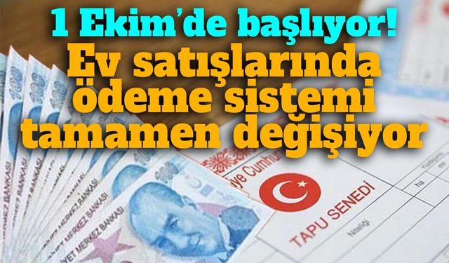 Tapuda güvenli ödeme dönemi başlıyor: İşte yeni sistemin tüm detayları