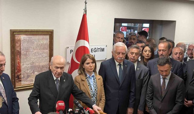 MHP lideri Bahçeli: 'Siyasallaşma koordinatörlüğü İmralı'da bulunan kişinin de hakkıdır'
