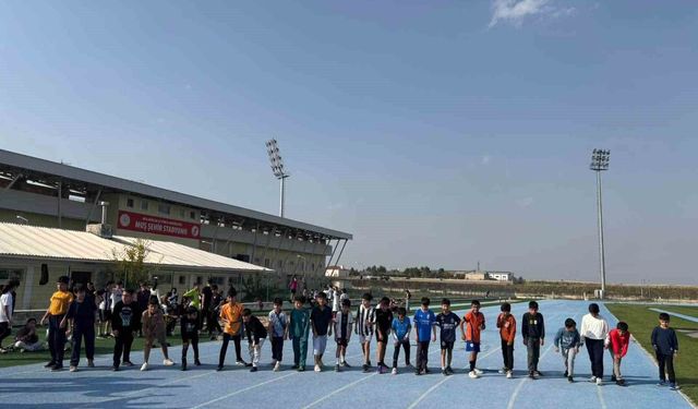 Muş'ta geleceğin milli atletleri yetiştiriliyor