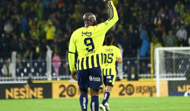 Romelu Lukaku, Fenerbahçe'deki ilk golünü attı