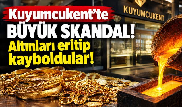 Kuyumcukent’te 64 kilogramlık altın vurgunu: 33 şüpheli gözaltında