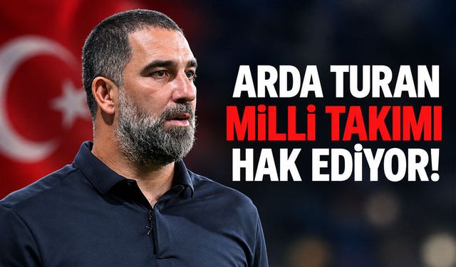 Arda Turan Milli Takımı hak ediyor!