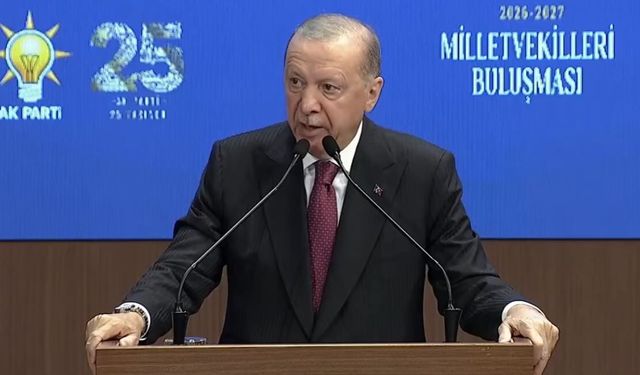Erdoğan, AK Parti Milletvekilleri ile Yasama Yılı Açılış Toplantısı'nda konuştu!