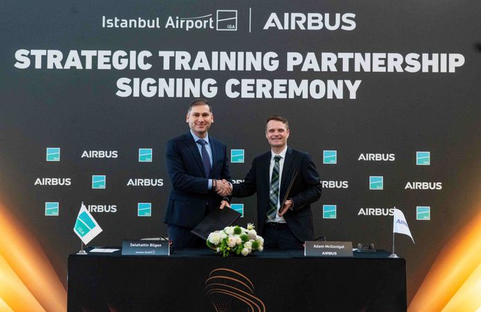 İGA İstanbul Havalimanı ve Airbus Eğitim Ortağı Oldu