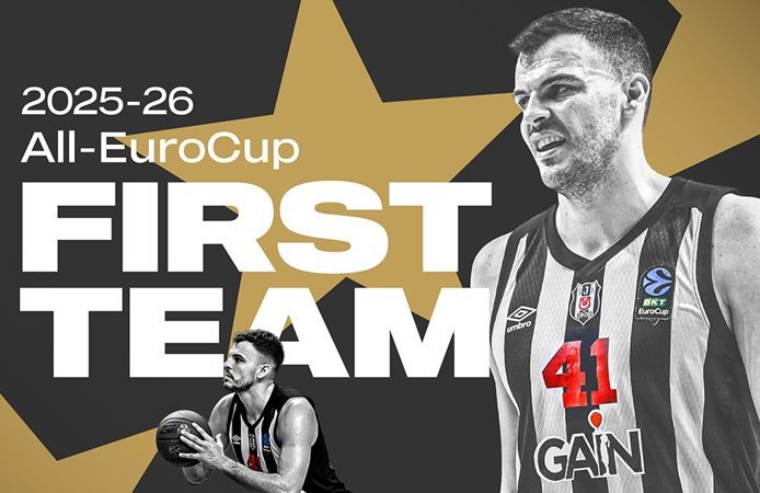 Beşiktaşlı Ante Zizic EuroCup’ta Sezonun En İyi 5’ine Seçildi