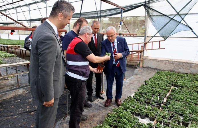 Hilmi Güler: "Ürettiğimiz fidelerle halkımızın ekonomisine katkıda bulunuyoruz"