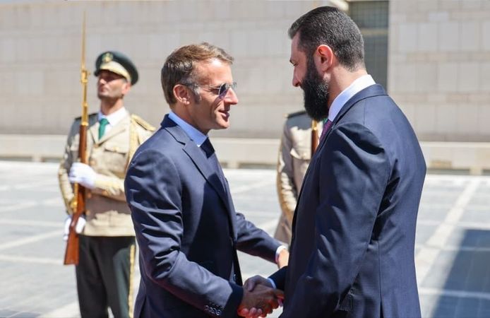 Suriye ile Fransa arasında stratejik iş birliği anlaşmaları imzalandı