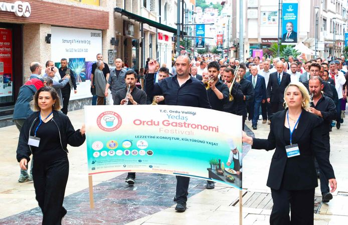 Ordu Gastronomi Festivali başladı