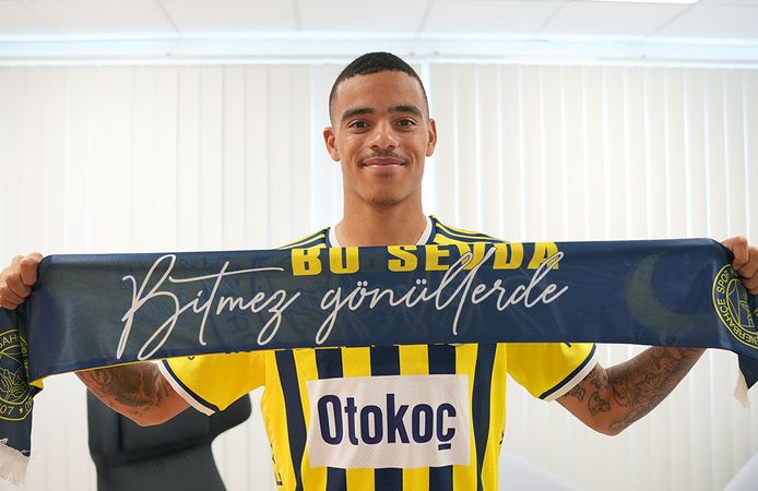 Mason Greenwood İstanbul'da! Fenerbahçe'nin yeni transferine coşkulu karşılama