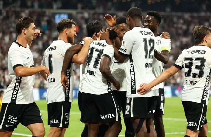 Beşiktaş'ın UEFA Avrupa Ligi kadrosu belli oldu