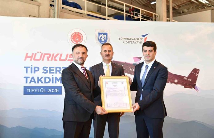 HÜRKUŞ-II'ye Askeri Tip Sertifikası