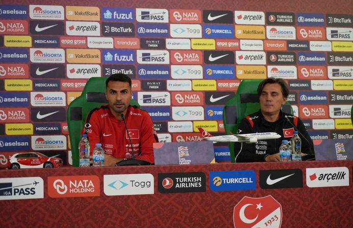 Vincenzo Montella: 'Sahaya sadece Türkiye için atan bir kalple çıkacağım'