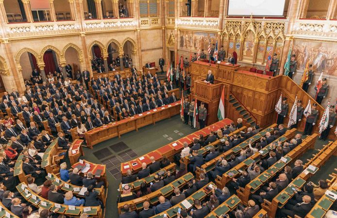 Avrupalı liderler, Macar Devrimi'nin yıl dönümünde Budapeşte'de bir araya geldi