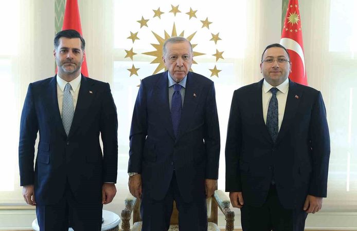 Cumhurbaşkanı Erdoğan, Üsküdar Belediye Başkan Vekili Gültekin'i kabul etti