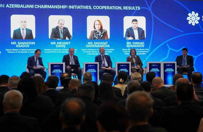 RTÜK Başkanı Daniş'ten Bakü'de 'Dijital Vatan' vurgusu