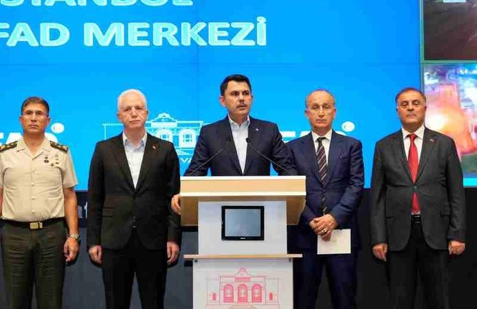 Bakan Kurum’dan İstanbul’daki selin nedeni için dikkat çeken açıklama