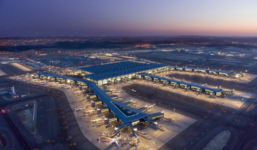 İstanbul Havalimanı uçuş sayısıyla Avrupa'da zirvede