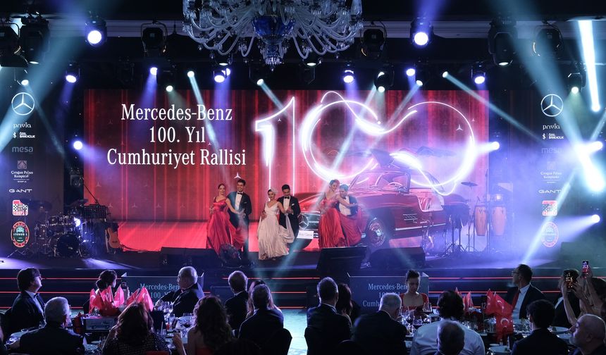 Mercedes-Benz 100. Yıl Cumhuriyet Rallisi sona erdi
