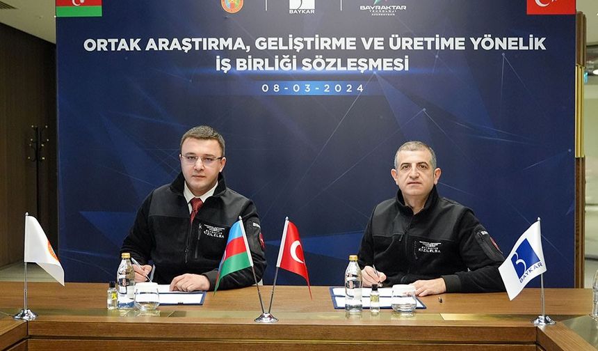Baykar ve Azerbaycan Savunma Bakanlığı’ndan İHA’ların araştırması ve geliştirmesi anlaşması