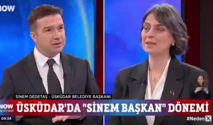 Üsküdar Belediye Başkanı Sinem Dedetaş ilk icraatını açıkladı!