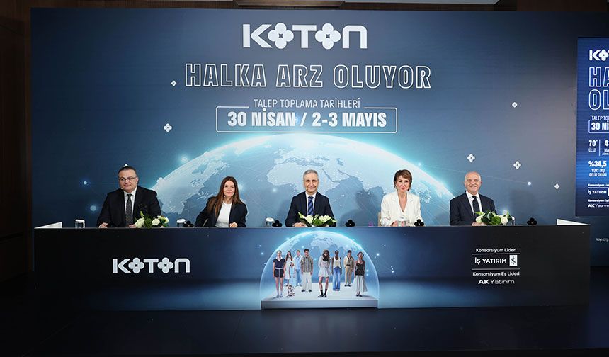 Türkiye’nin en büyük moda markalarından Koton, halka arz oluyor