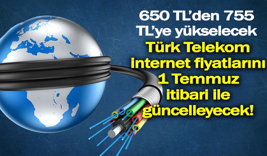 Türk Telekom'dan internet fiyatlarına zam!