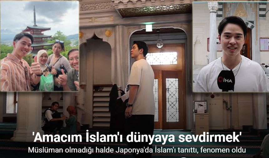 Japonya'da Müslüman olmadığı halde İslam'ı tanıtan Hongu, fenomen haline geldi