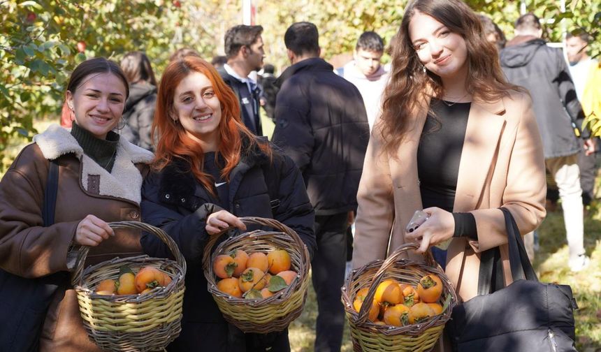 İlk meyveler vatandaşa ücretsiz dağıtıldı