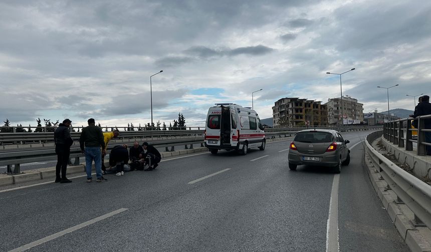 Kuşadası’nda motosiklet kazası: 1 yaralı