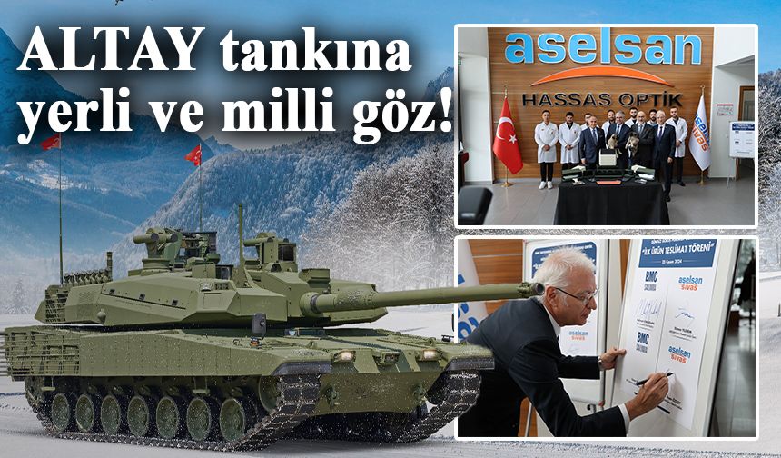 ALTAY tankına yerli ve milli göz!