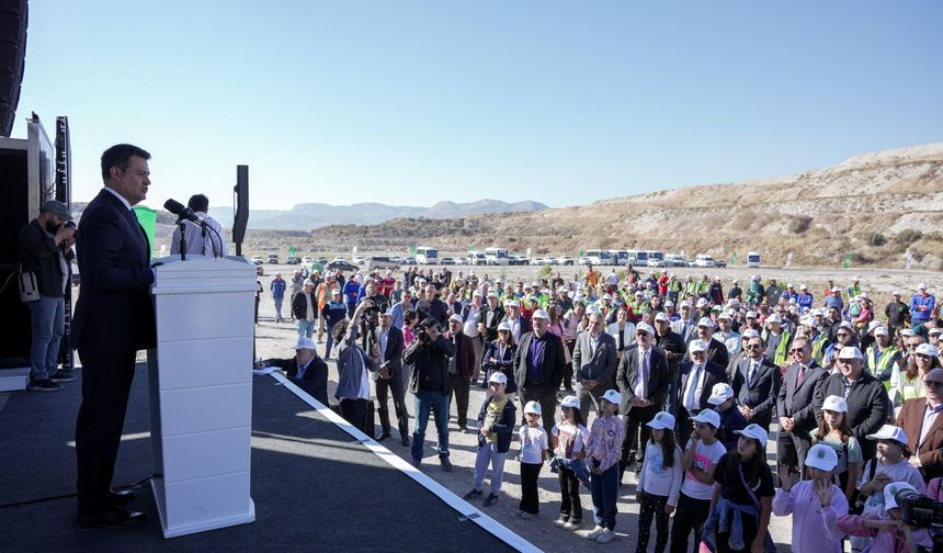 Cumhuriyet tarihinin en büyük maden rehabilitasyonu: 511 hektar doğaya kazandırılıyor