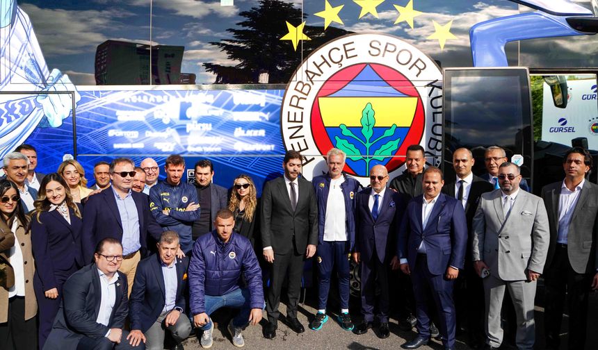 Fenerbahçe Spor Kulübü’ne Özel Tasarımlı  Mercedes-Benz Travego!