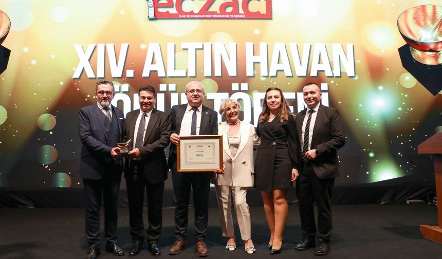 Polifarma’ya Altın Havan’dan Ar-Ge Dalında Ödül!